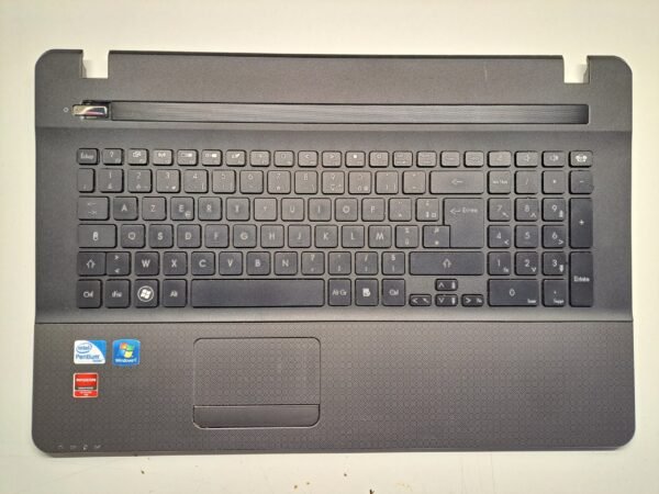 Plasturgie Repose Poignée avec Clavier pour Packard Bell P7YSO