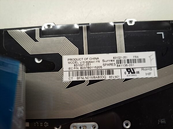 V151626AK1 FR Clavier HP ProBook 650 – Image 3