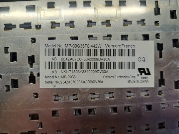 MP-09G36F0-442W Clavier FR Packard Bell – Image 3