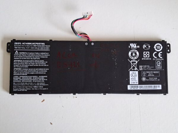 AC14B8K(4ICP5/57/80) Batterie Acer E5-721