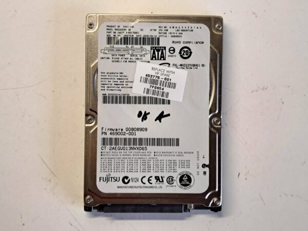 Disque dur HDD 250go 2.5" Fujitsu