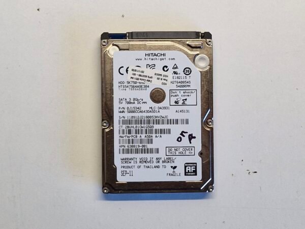 Disque dur 640GB 2,5" Hitachi