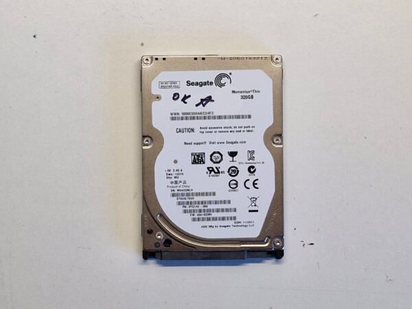 Disque dur 320GB 2.5" Seagate Momentus Thin