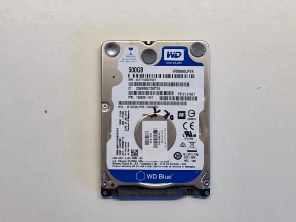 Disque dur 500GB 2.5" WD Blue Slim