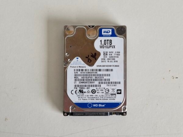 Disque dur 1TB 2.5" WD Blue