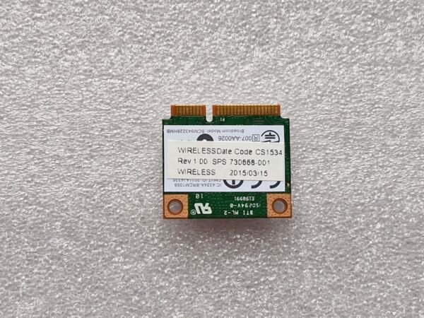 Carte Wi-Fi + Bluetooth pour Ordinateur Portable - HP 666914-001 / SPS 693716-001 – Image 2