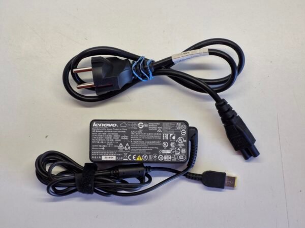 Lenovo 20V 2.25A 45W - Chargeur Original | Connecteur Carré USB | Adaptateur Secteur