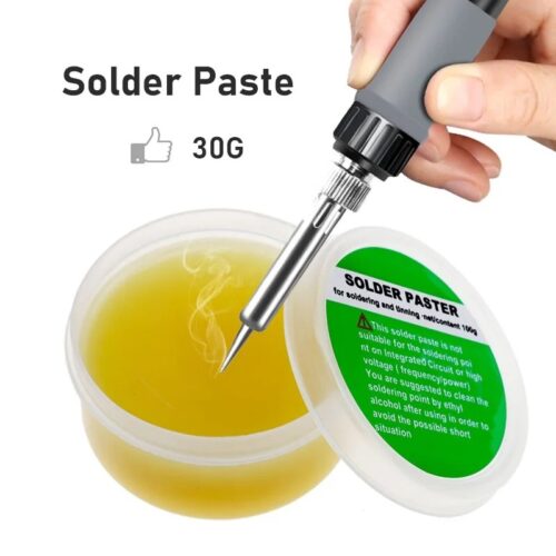 Pâte à Souder Professionnelle – 30g – Résine de Flux pour Étain – Sans Nettoyage