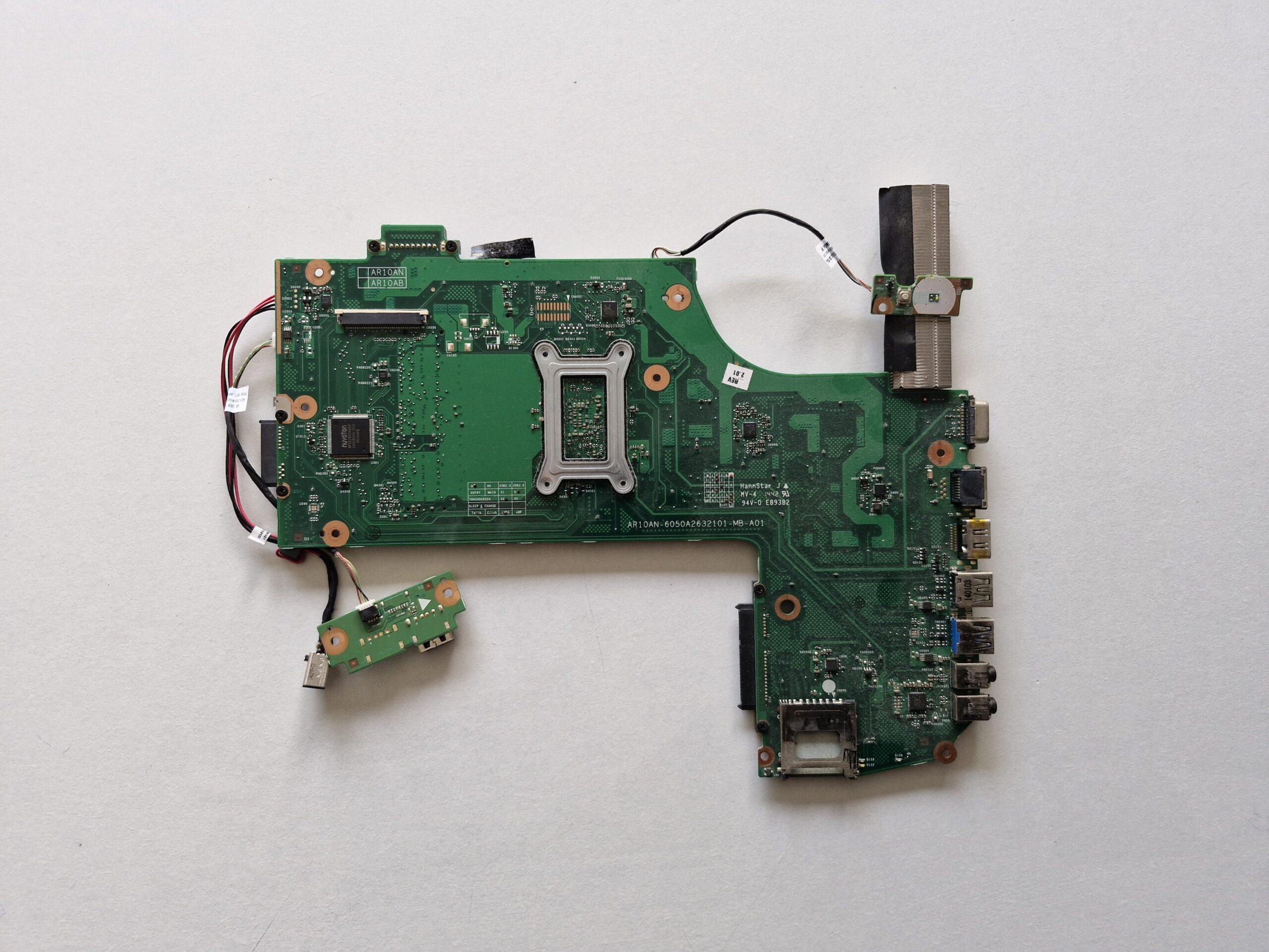 Carte Mère Toshiba Satellite C70D-B-318 | AMD E1-6010 + Radeon R5 | AR10AN-6050A2632101-MB-A01 - | PiecesPC.fr Carte Mère Toshiba Satellite C70D-B-318 | AMD E1-6010 + Radeon R5 | AR10AN-6050A2632101-MB-A01 – Image 2