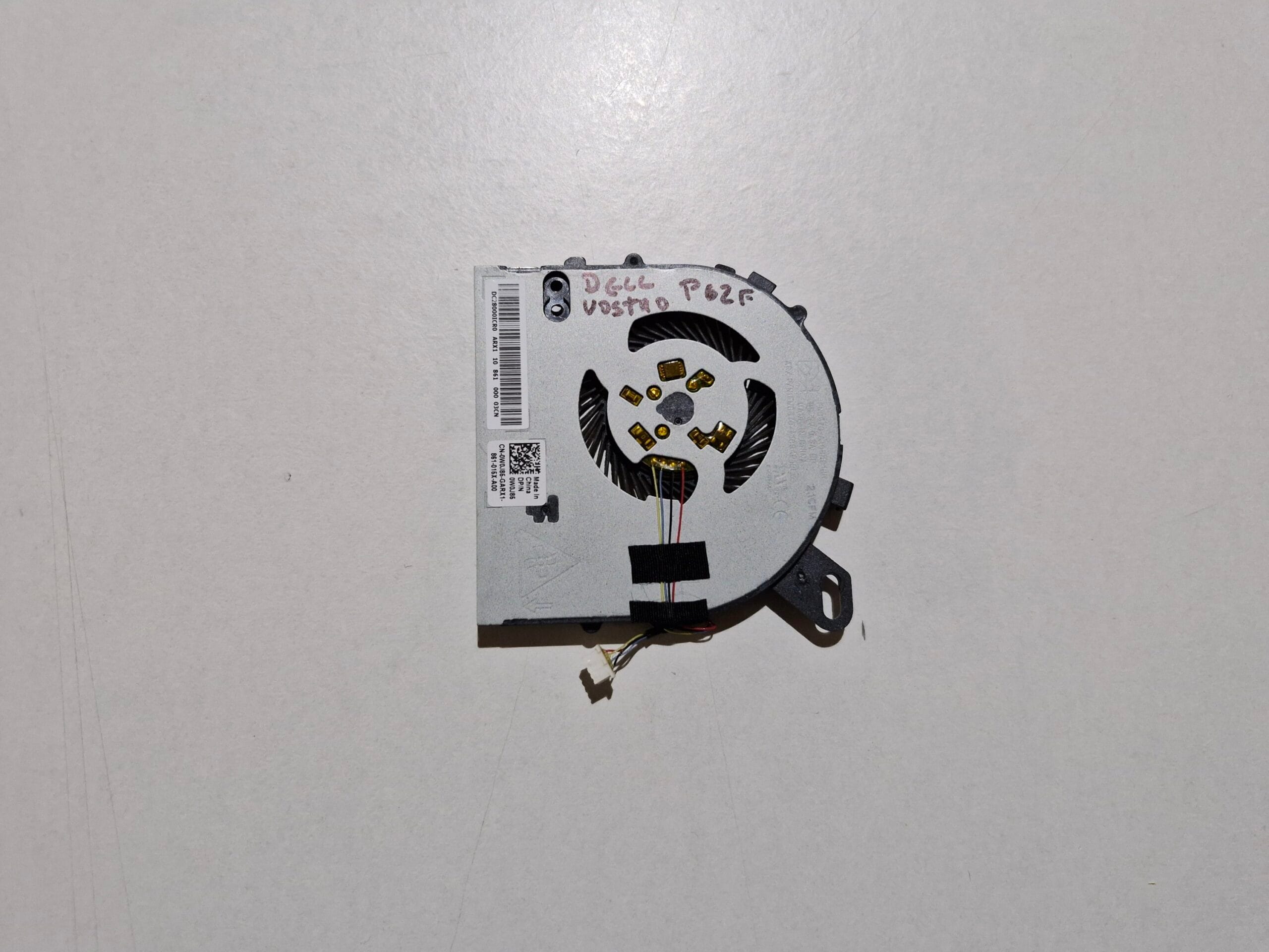 Ventilateur / Fan Dell Vostro P26F – Ref. LA-D822P - | PiecesPC.fr Ventilateur / Fan Dell Vostro P26F – Ref. LA-D822P