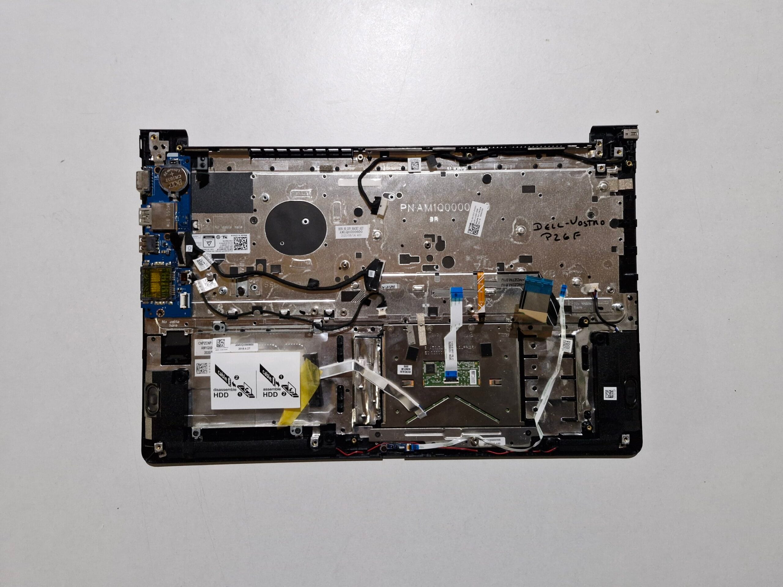 Palmrest + Clavier + Touchpad Dell Vostro P26F – 3568 / 3562 - | PiecesPC.fr Palmrest + Clavier + Touchpad Dell Vostro P26F – 3568 / 3562 – Image 2