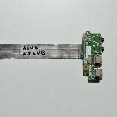 Carte USB + Audio ASUS N56VB – Module ports USB & Jack casque/micro avec nappe