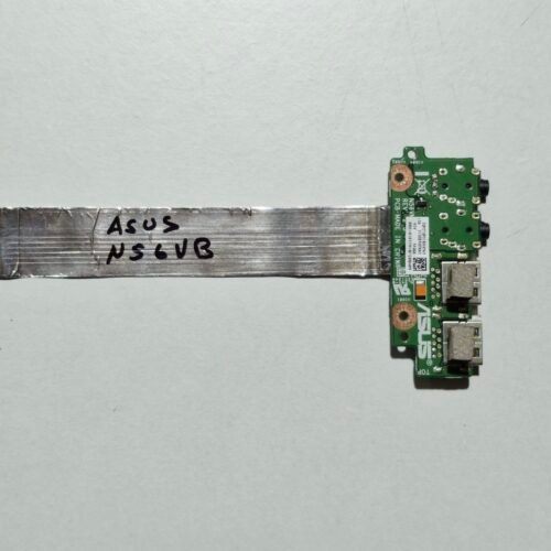 Carte USB + Audio ASUS N56VB – Module ports USB & Jack casque/micro avec nappe - PiecesPC.fr
