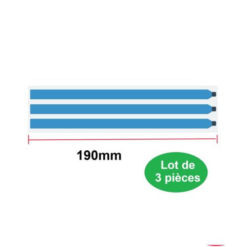 Bande adhésive double face 190mm pour cadre d’écran LCD – Lot 3 pièces