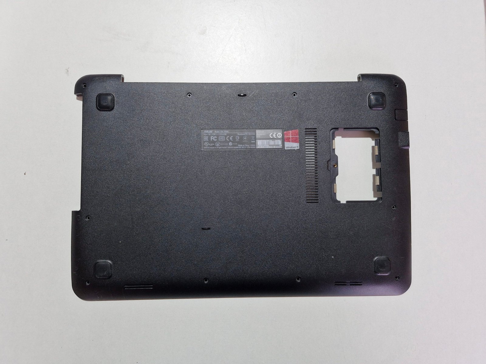 Coque Inférieure / Bottom Case ASUS X555 / X555L / X555LA / X555LD / X555LN – Noir