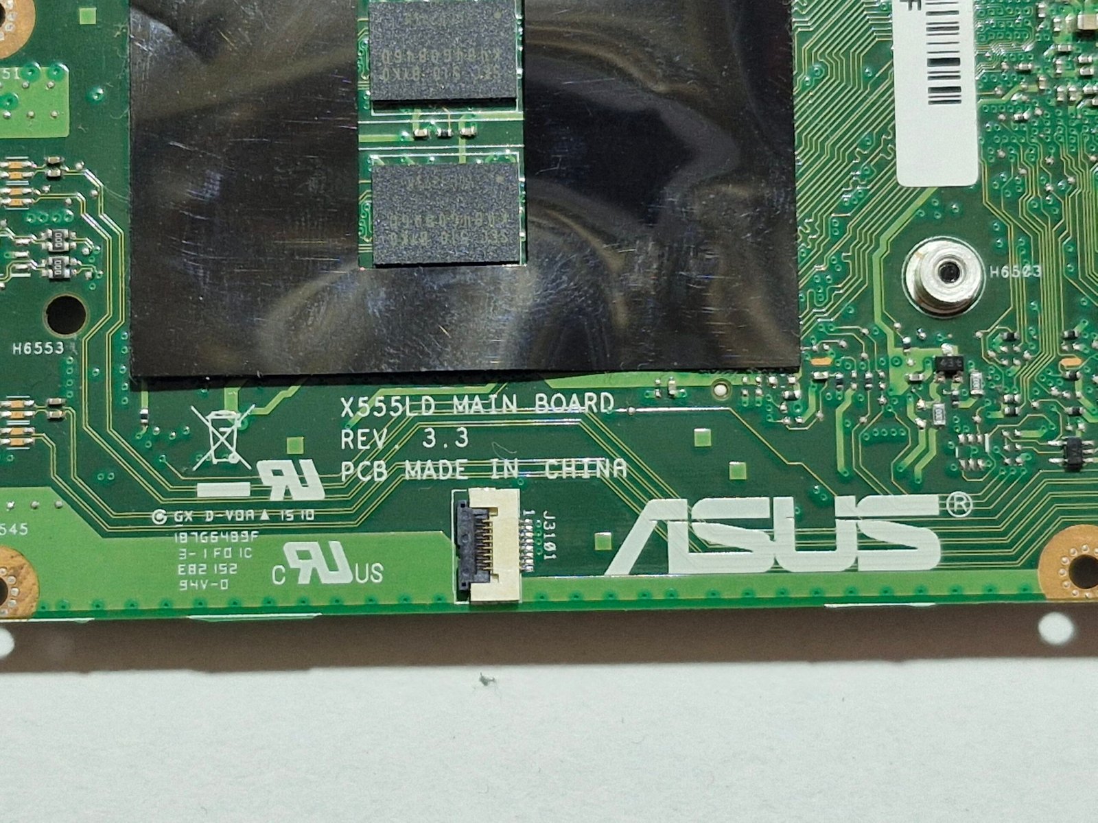 Carte Mère ASUS X554L / X554LA / X554LD – i5-5200U – 4Go DDR3 – Avec Ventilateur – Image 3