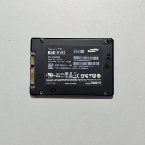 SSD Samsung 850 EVO 250GB SATA III 2.5"