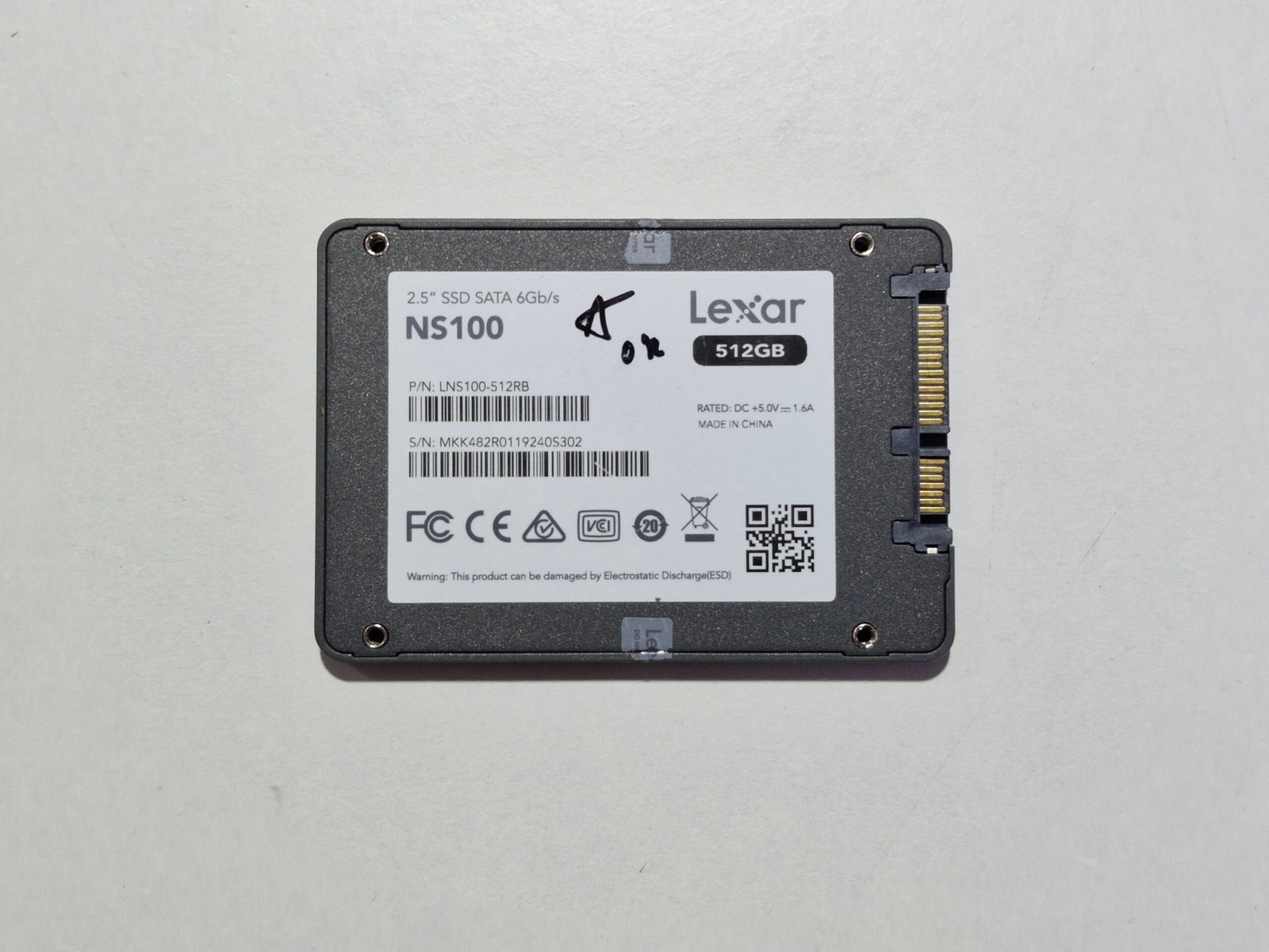 SSD Lexar NS100 512GB SATA III 2.5" – Image 2