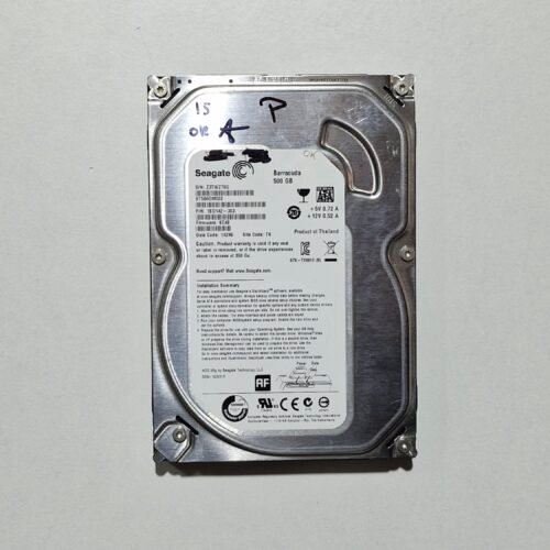 Seagate Barracuda 500GB 3.5” SATA 7200RPM