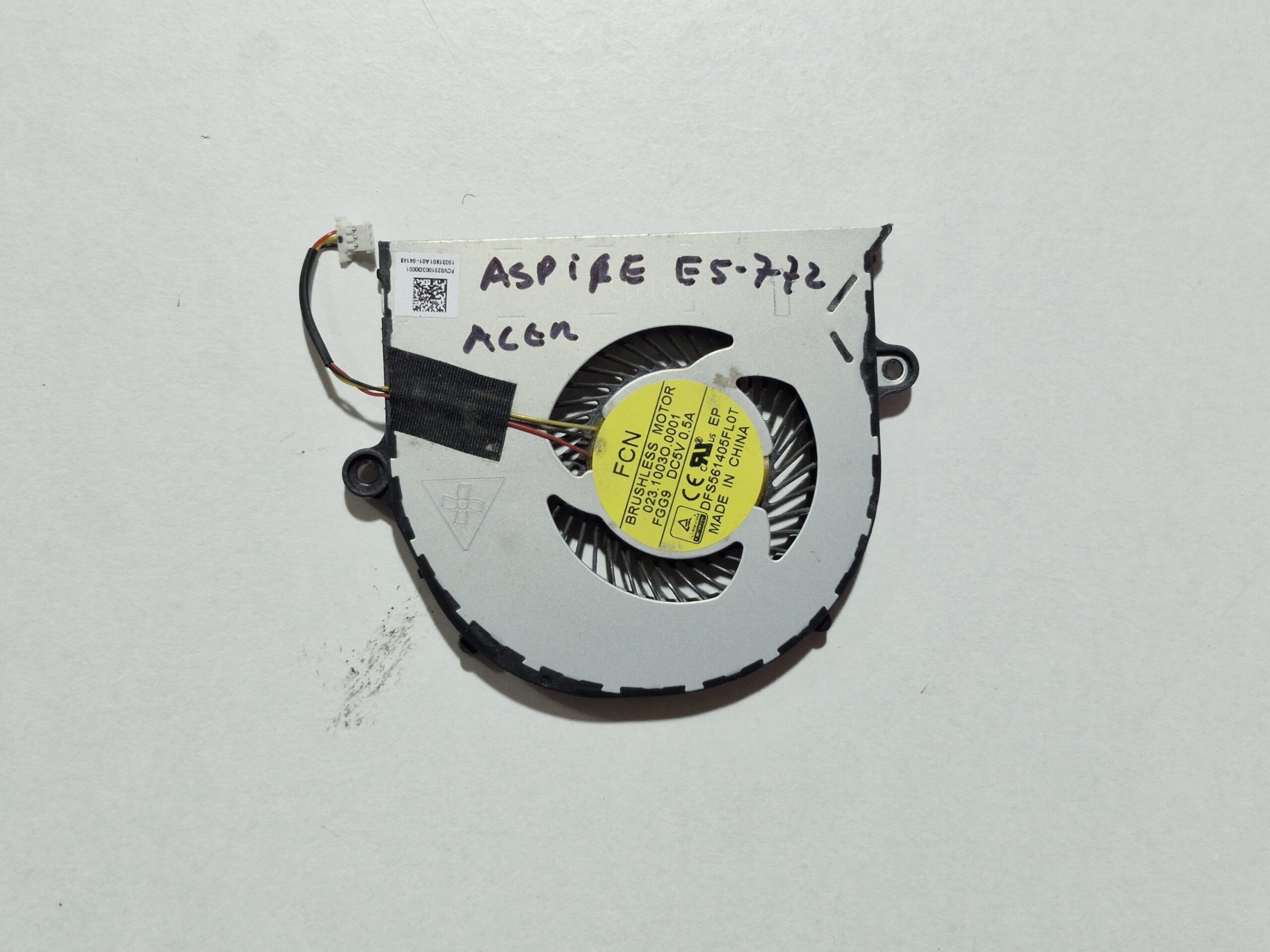 Acer Aspire E5-772 – Ventilateur CPU / Ventilateur de refroidissement