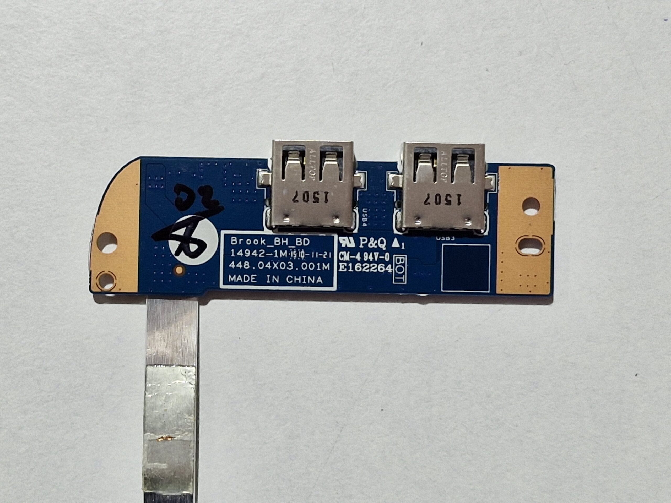 Acer Aspire E5-772 – Carte fille USB + nappe (2 ports USB) – Image 2