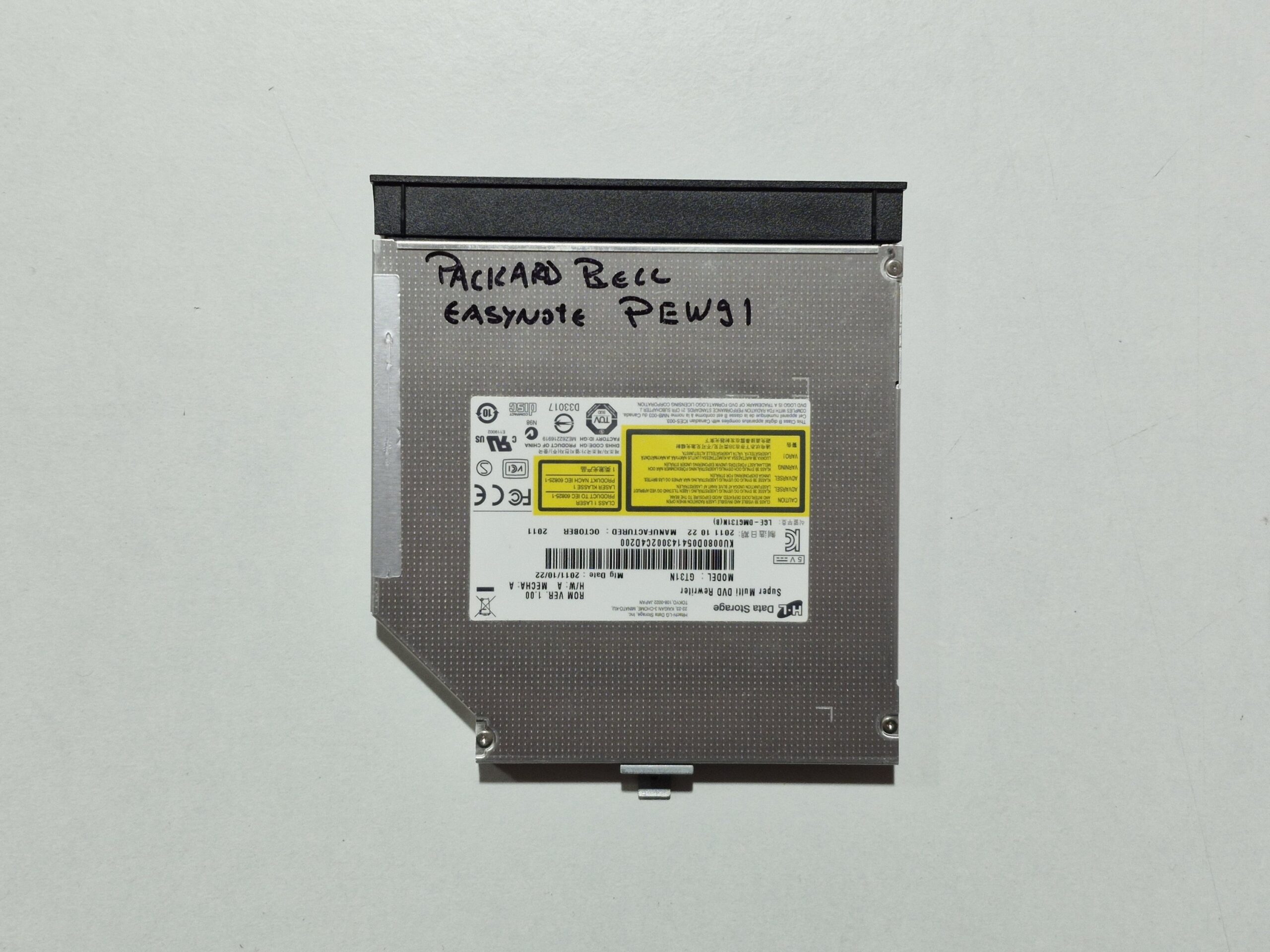 Lecteur / Graveur DVD HL Data Storage – Packard Bell EasyNote PEW91