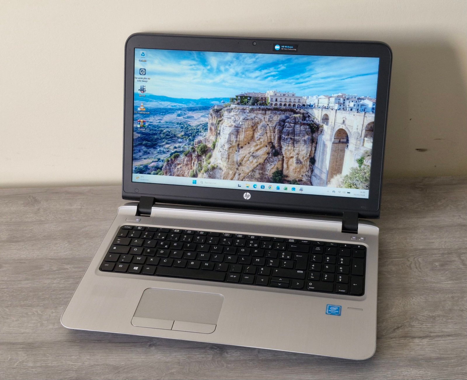 PC Portable HP ProBook 450 G3 – Intel Pentium 4405U / 8GB RAM / SSD 480GB