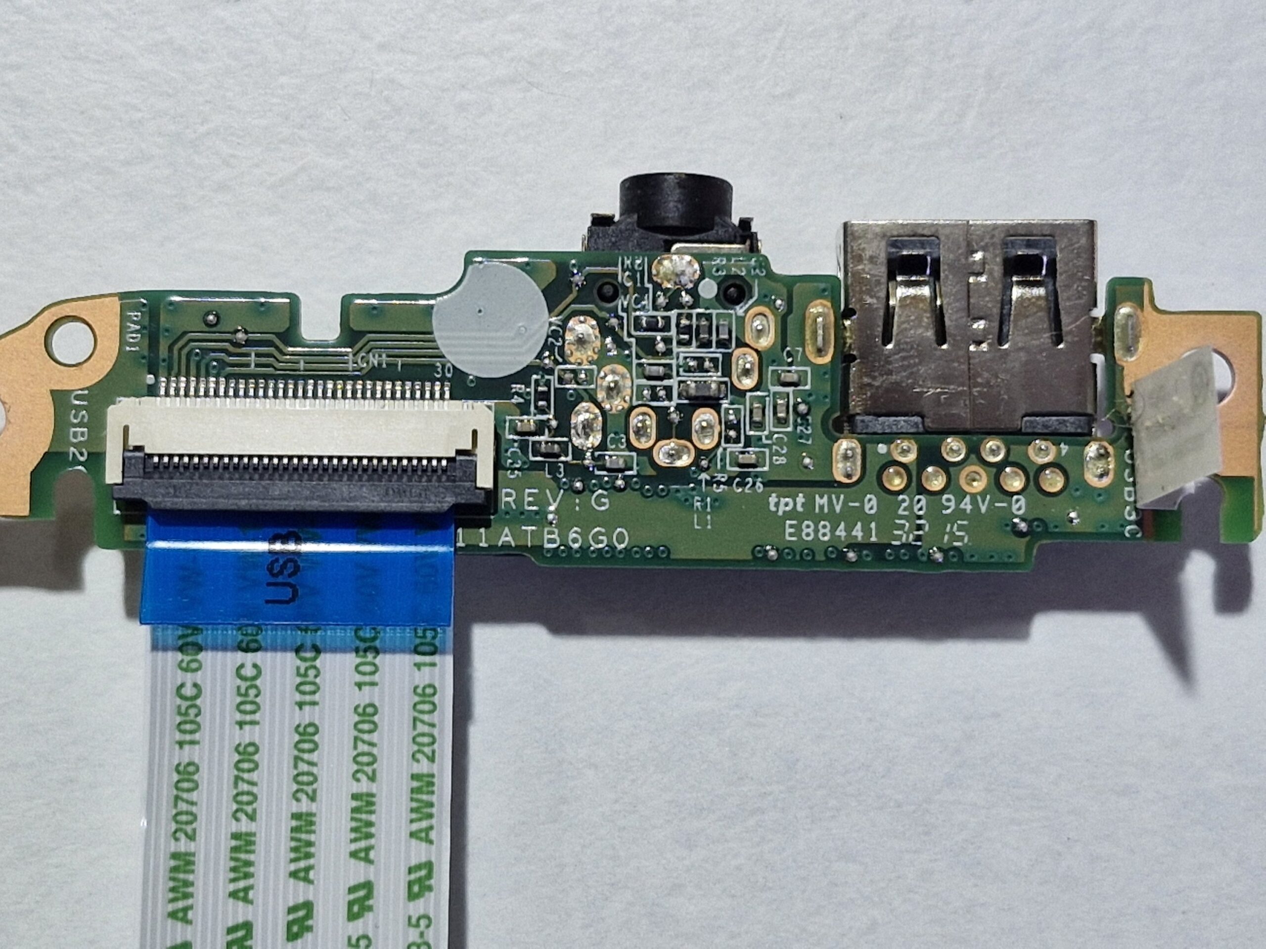 Carte Fille USB + Audio HP 17-p107nf (TPN-Q144) – Avec Nappe – Image 3