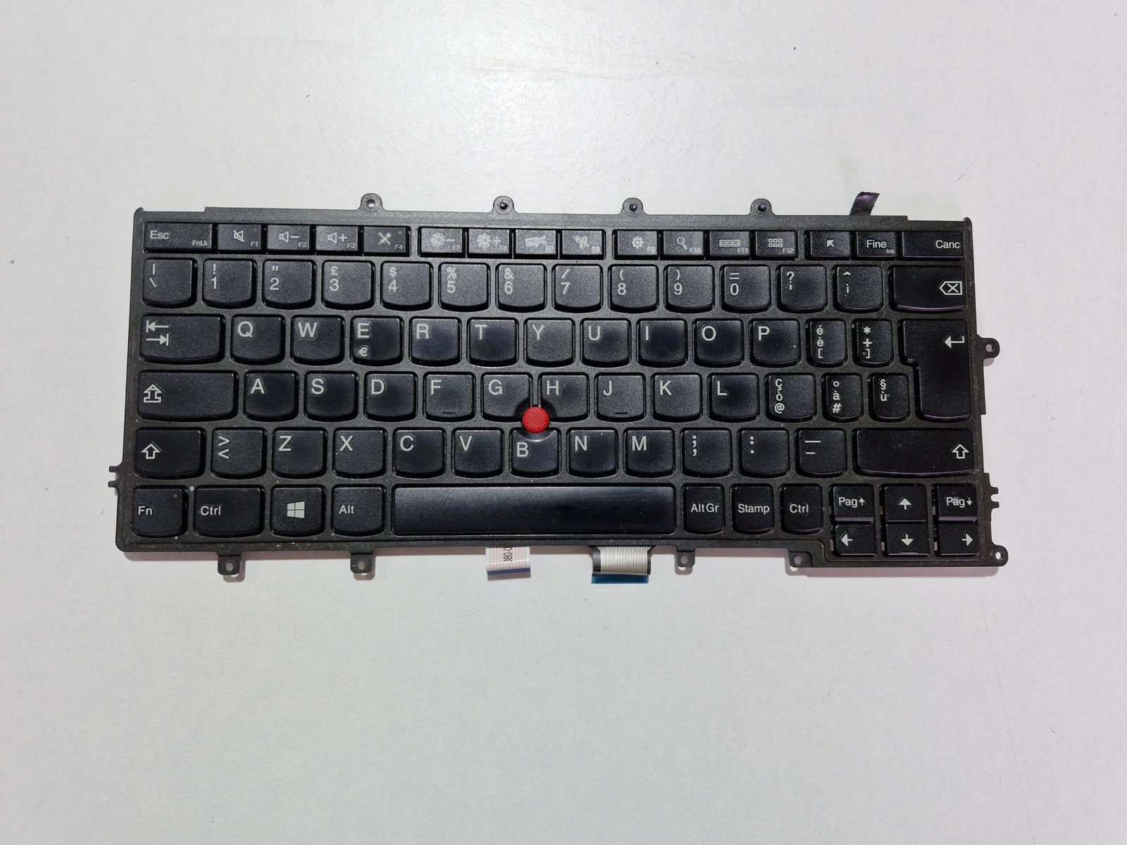 Lenovo ThinkPad X240 – Clavier QWERTY avec TrackPoint (FRU 04Y0917)