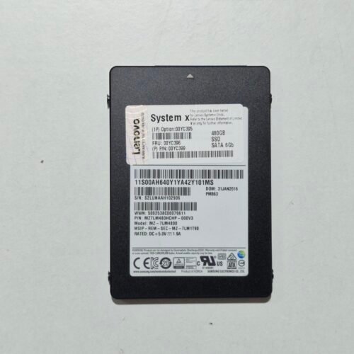 SSD 2.5″ Lenovo / Samsung PM863 480GB – SATA 6Gb/s - PiecesPC.fr