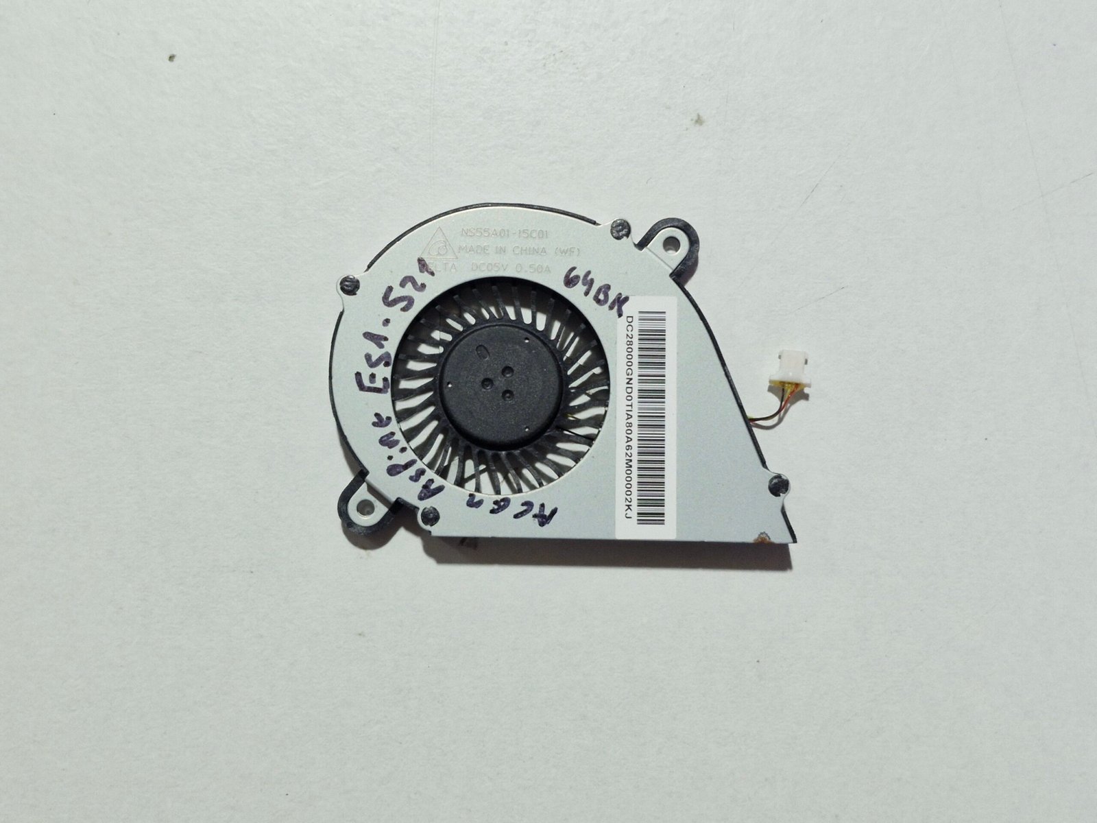 Ventilateur CPU ACER Aspire ES1-521