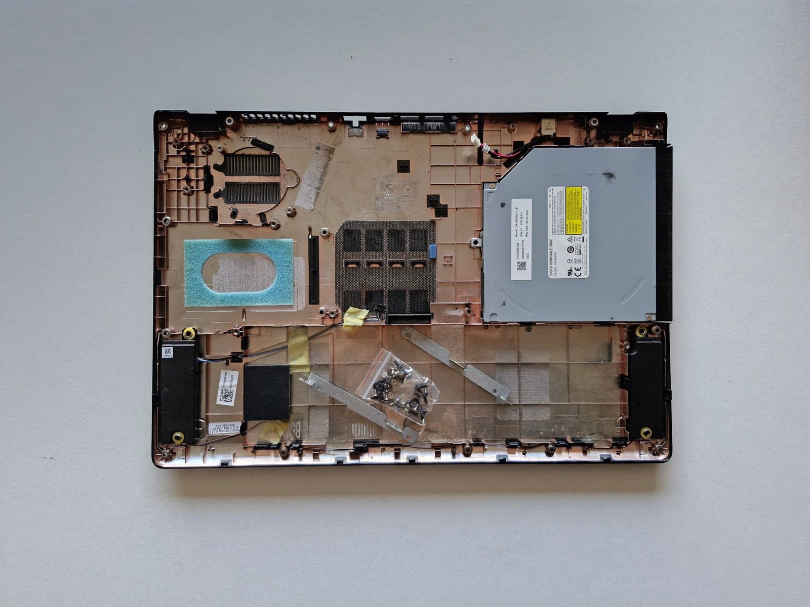 Coque inférieure Acer Aspire ES1-521 + haut-parleurs + lecteur DVD – Image 2