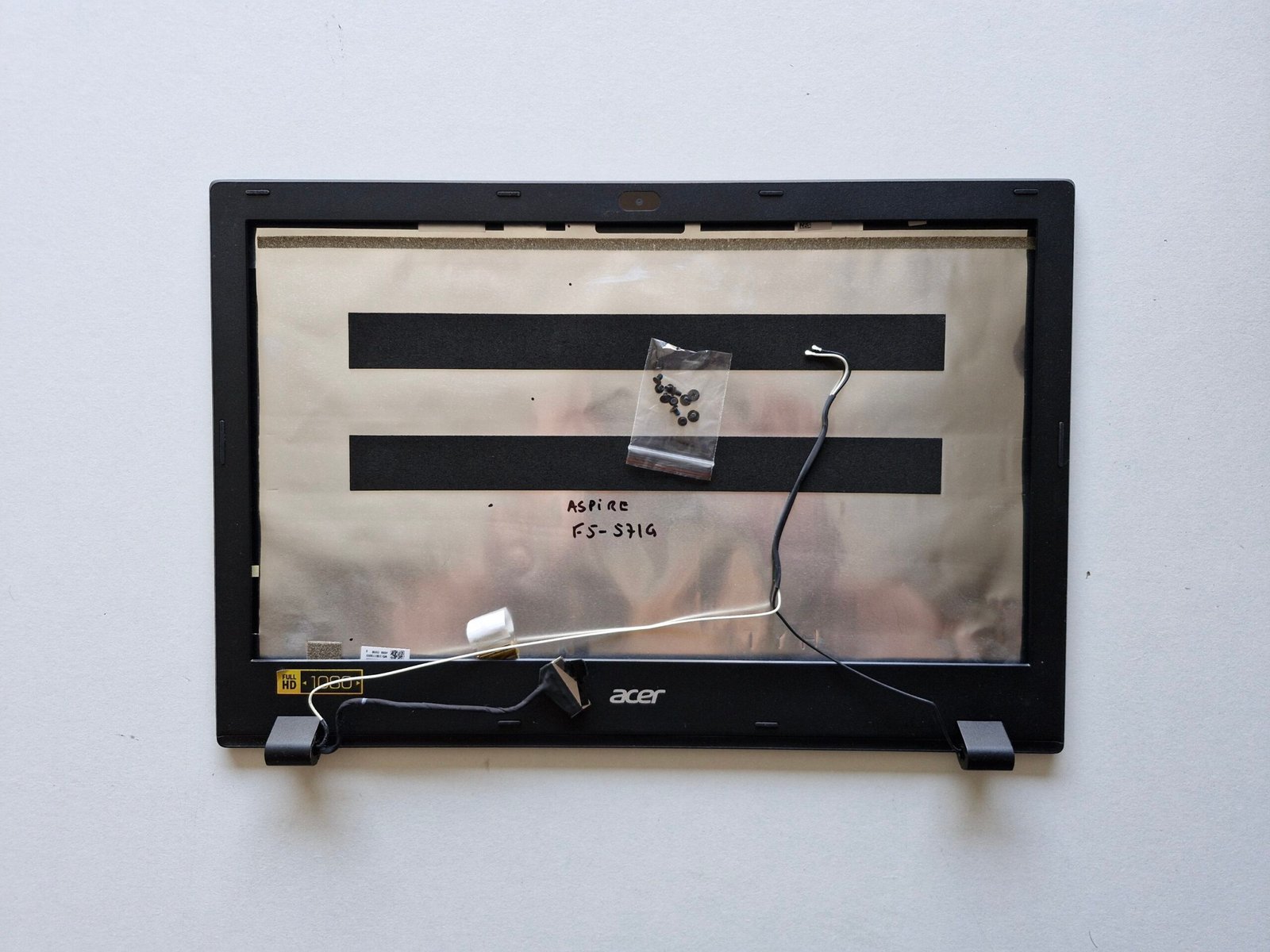 Capot + façade écran ACER Aspire F5-571G (coque écran complète) – Image 2