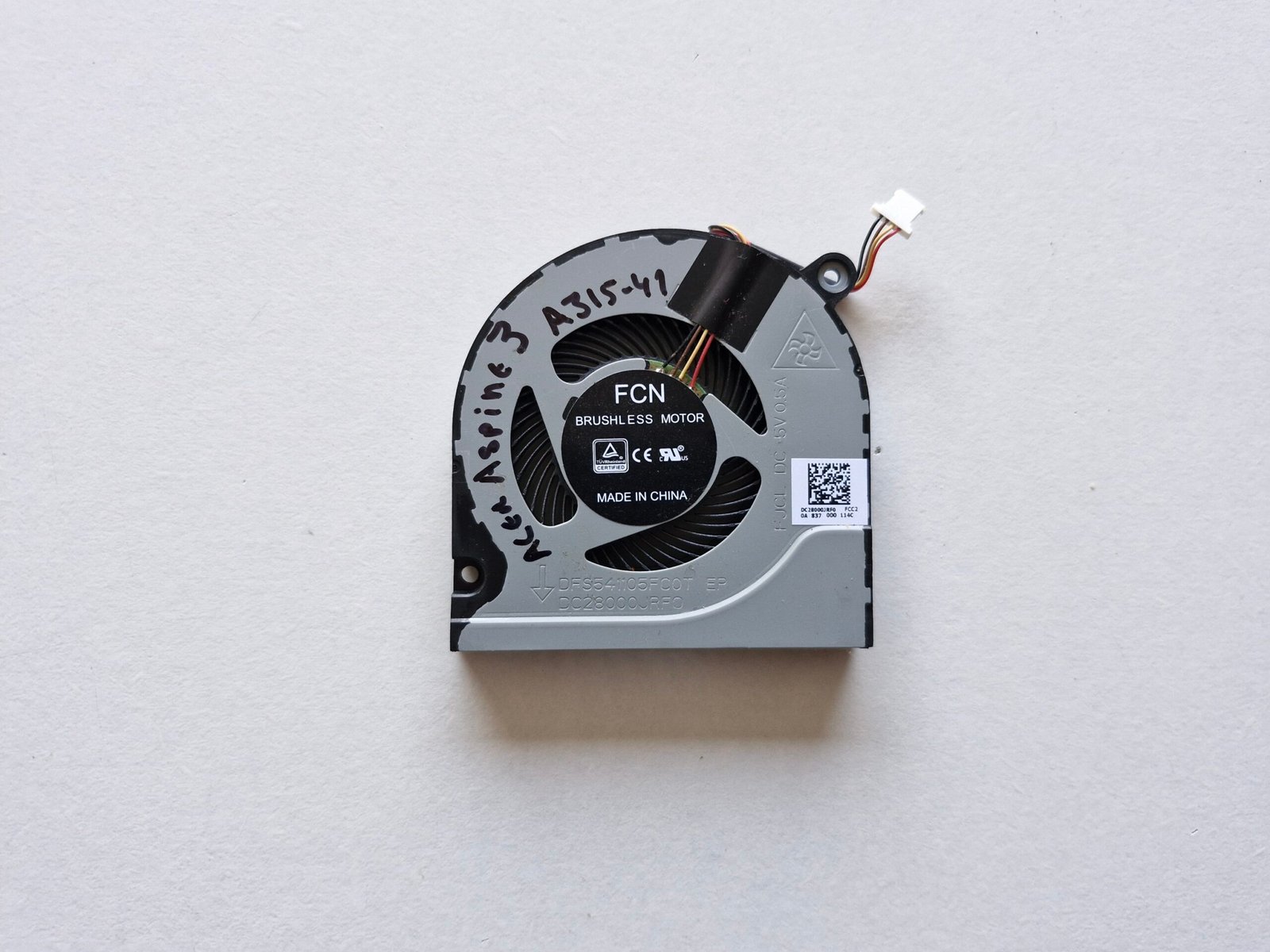 Ventilateur CPU ACER Aspire A315-41 (cooler interne FCN)