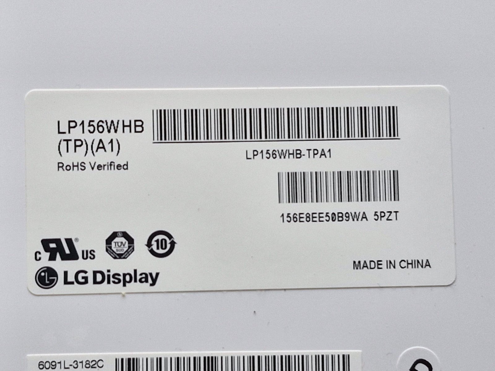 Écran 15.6" LG Display LP156WHB-TPA1 – 30 pins bas droit (brillant) – Image 2