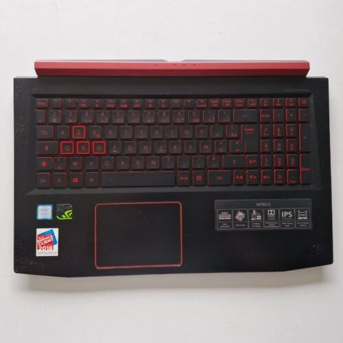 Top Case + Clavier AZERTY Acer Nitro 5 AN515-51 (Palmrest complet) - PiecesPC.fr