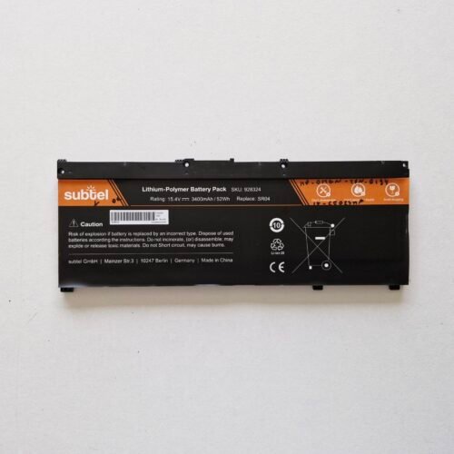 Batterie Subtel SR04 HP OMEN 15-CE027NF (TPN-Q194) - PiecesPC.fr