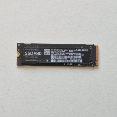 SSD Samsung 980 1TB NVMe M.2 - PiecesPC.fr