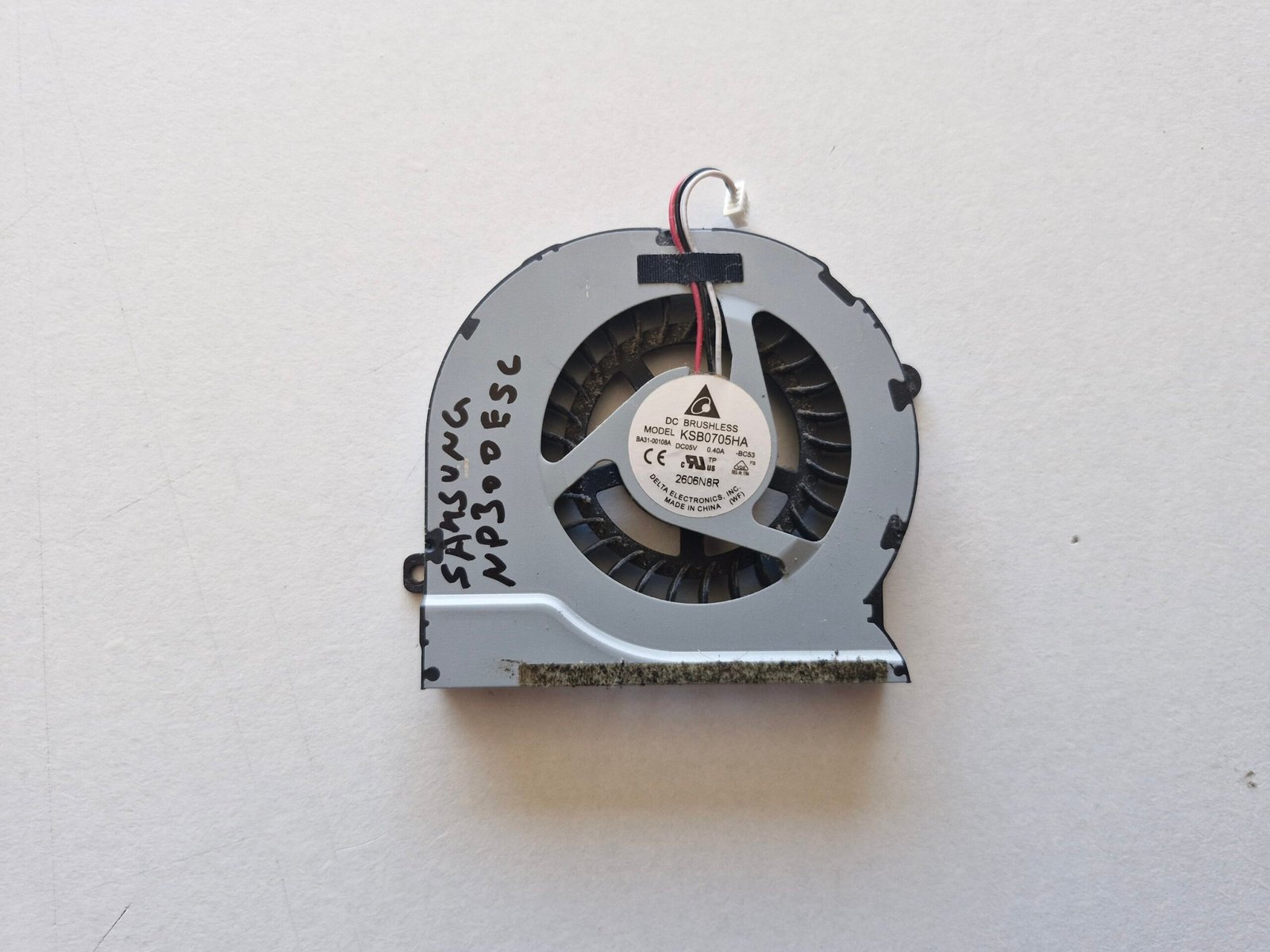 Ventilateur CPU Samsung NP300E5C KSB0705HA - PiecesPC.fr