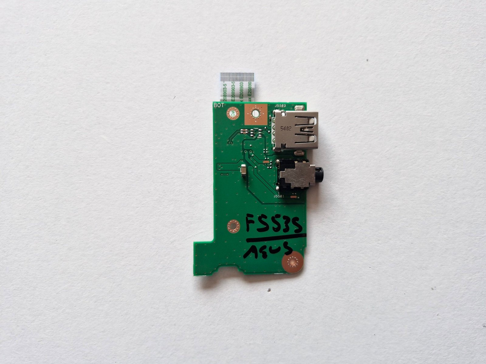 Carte IO ASUS F553S X553SA USB Audio – X553SA_IO Rev 2.0 - PiecesPC.fr