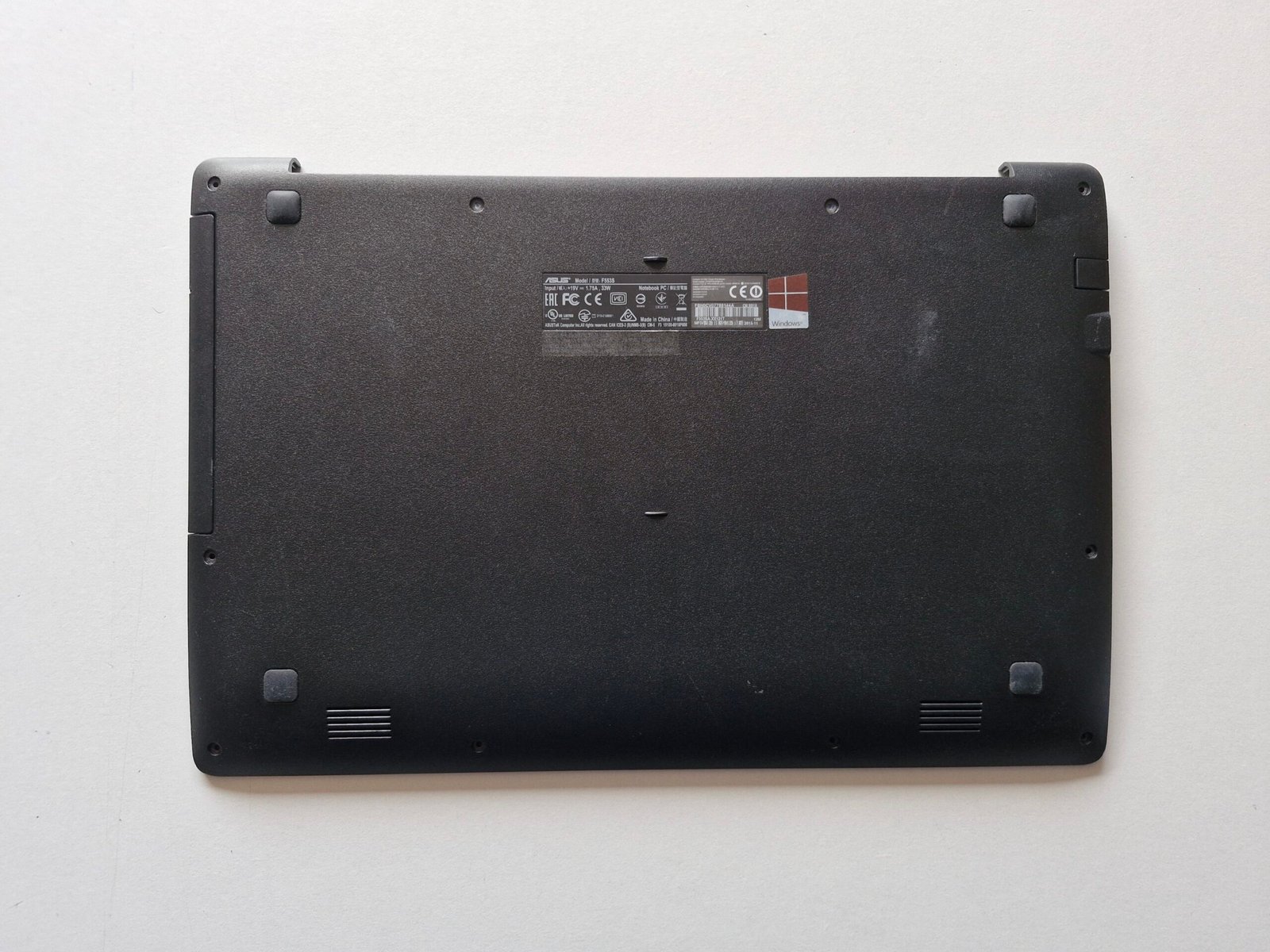 Coque Inférieure ASUS F553S / F553SA avec Haut-parleurs et Lecteur DVD - PiecesPC.fr