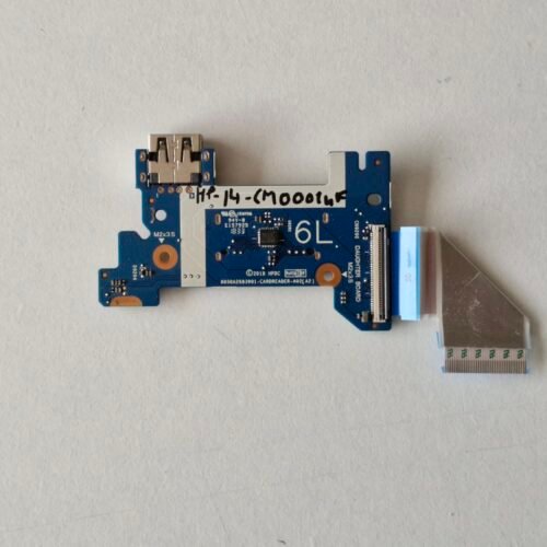 Carte USB + Lecteur SD HP 14-cm0001nf / 14-cm Series avec Nappe