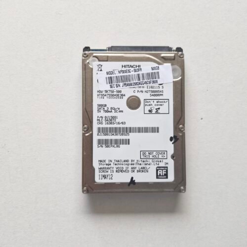 Disque Dur HDD Hitachi Travelstar 500GB SATA 2.5" – HTS547550A9E384