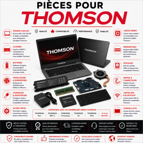Pièces pour Thomson