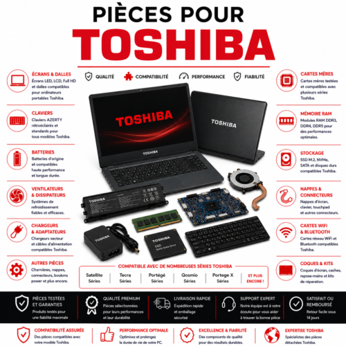 Pièces pour Toshiba