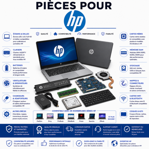 Pièces pour HP