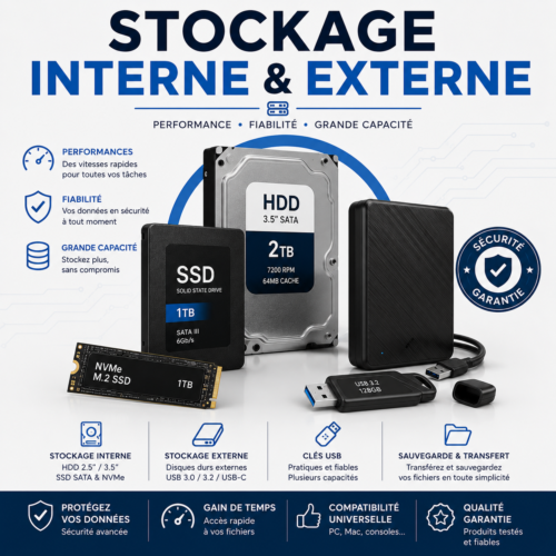 Stockage Interne & Externe
