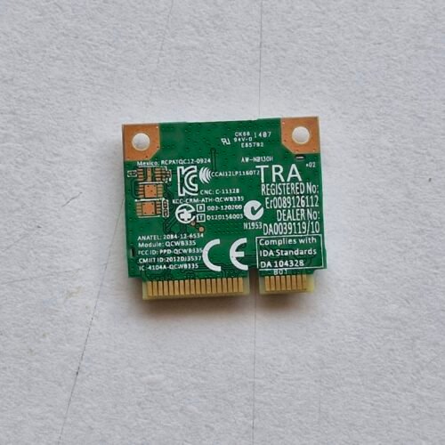 AzureWave AW-NB130H Qualcomm QCNFA335 Carte WiFi Bluetooth Mini PCIe ASUS