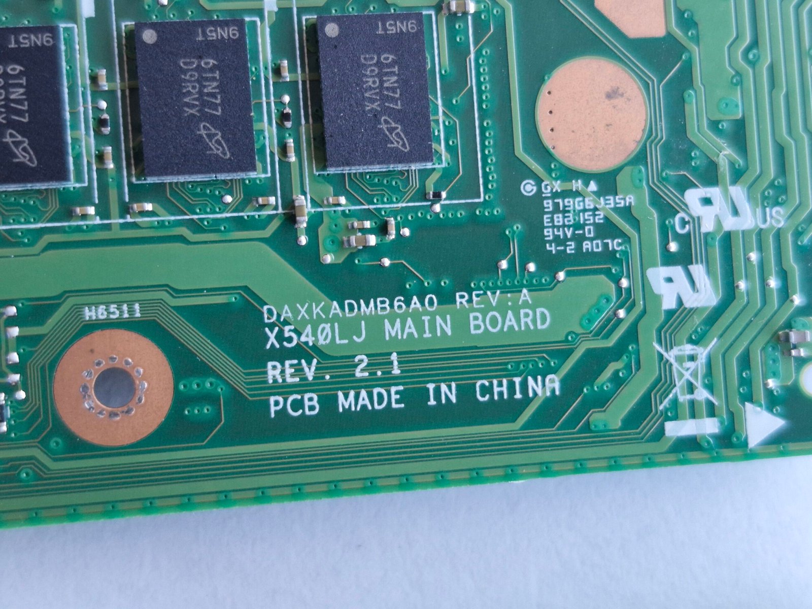 Carte Mère ASUS X540LJ – Intel Core i3-5005U – NVIDIA GeForce 920M – 6 Go RAM – DAXKADMB6A0 – Image 3