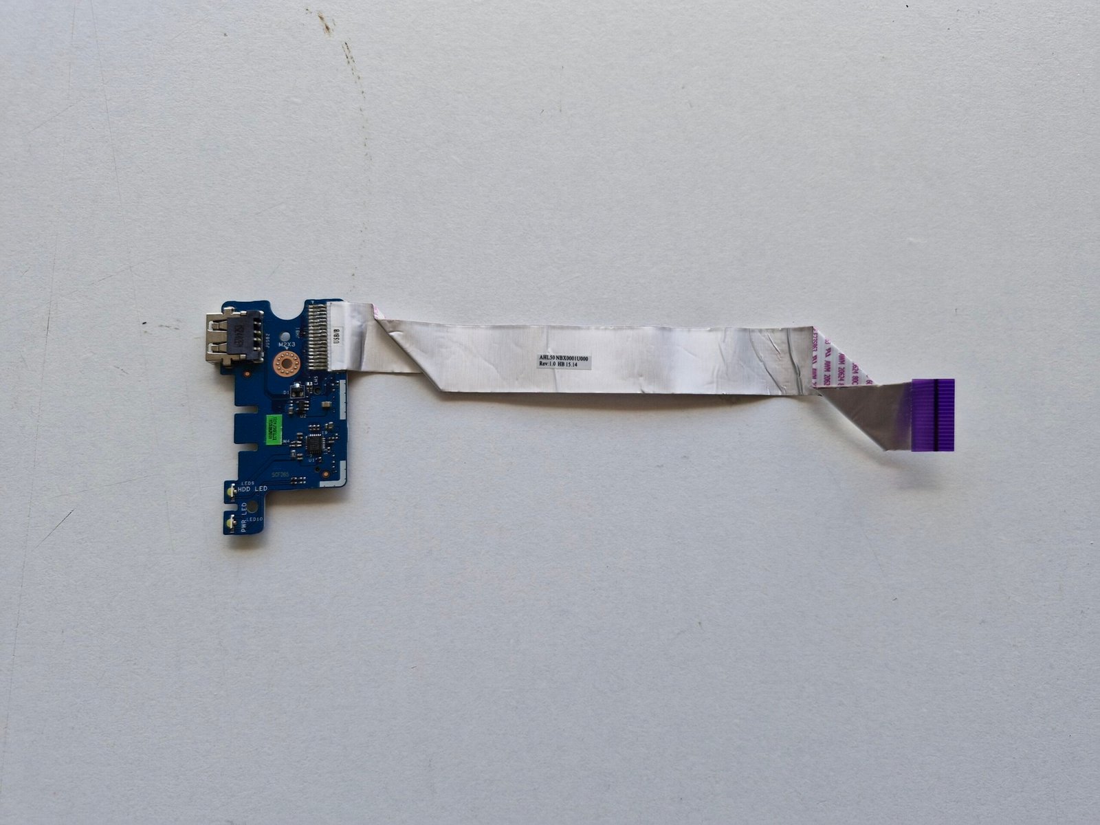Carte USB + Lecteur SD HP 15-ac000nf avec Nappe – ABL52/AHL50 LS-C705P